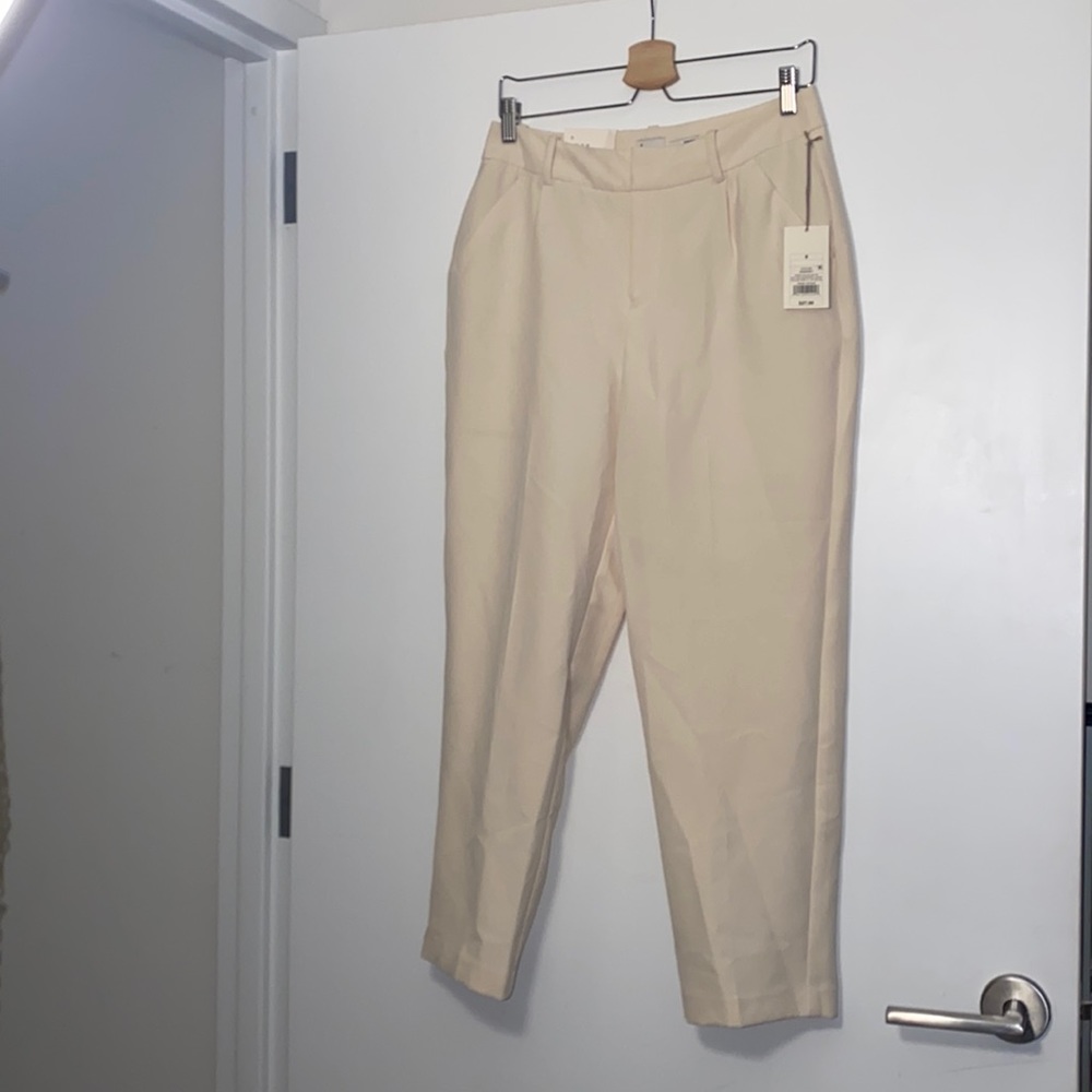 Cream trousers